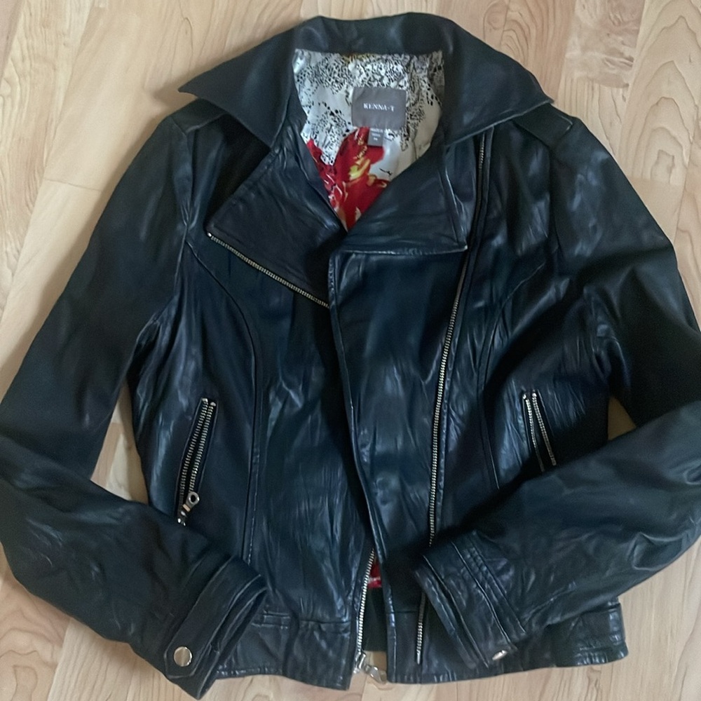 Leather jacket
